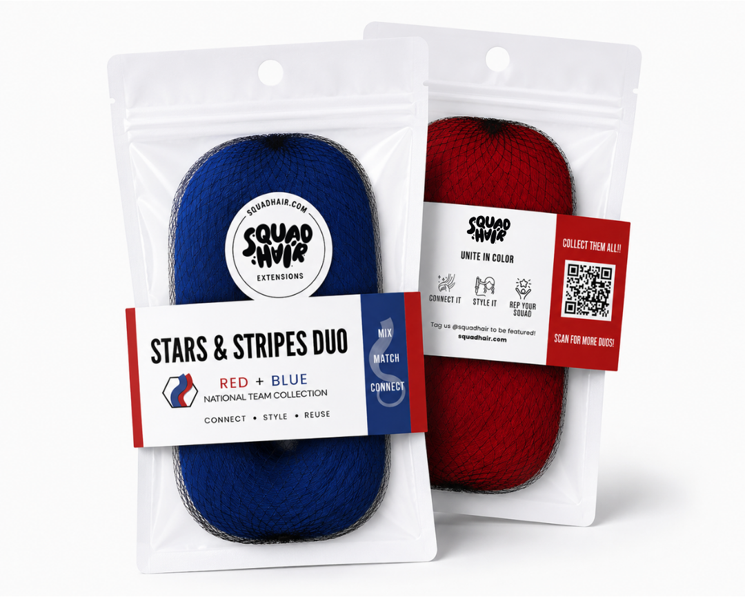 Stars & Stripes Duo | Blue & Red