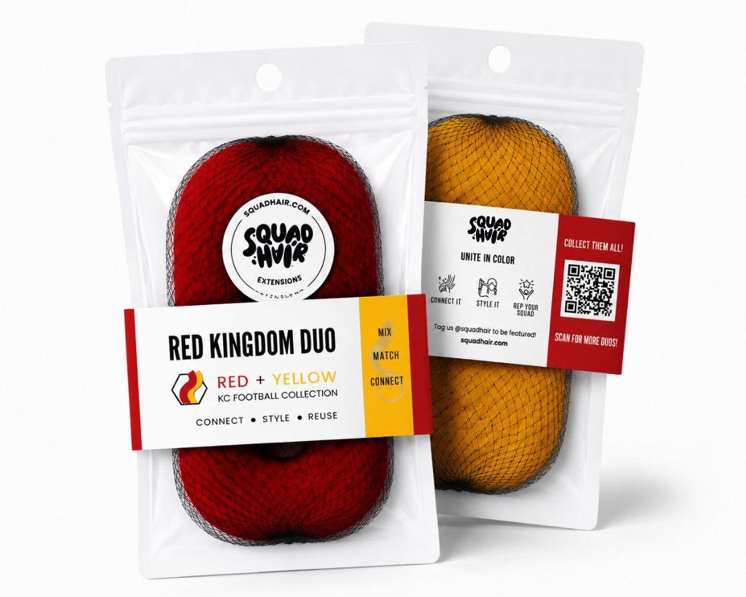 Red Kingdom Duo | Red & Yellow Kansas City-inspired colors for game day.