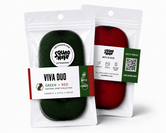 Viva Duo | Dark Green & Red